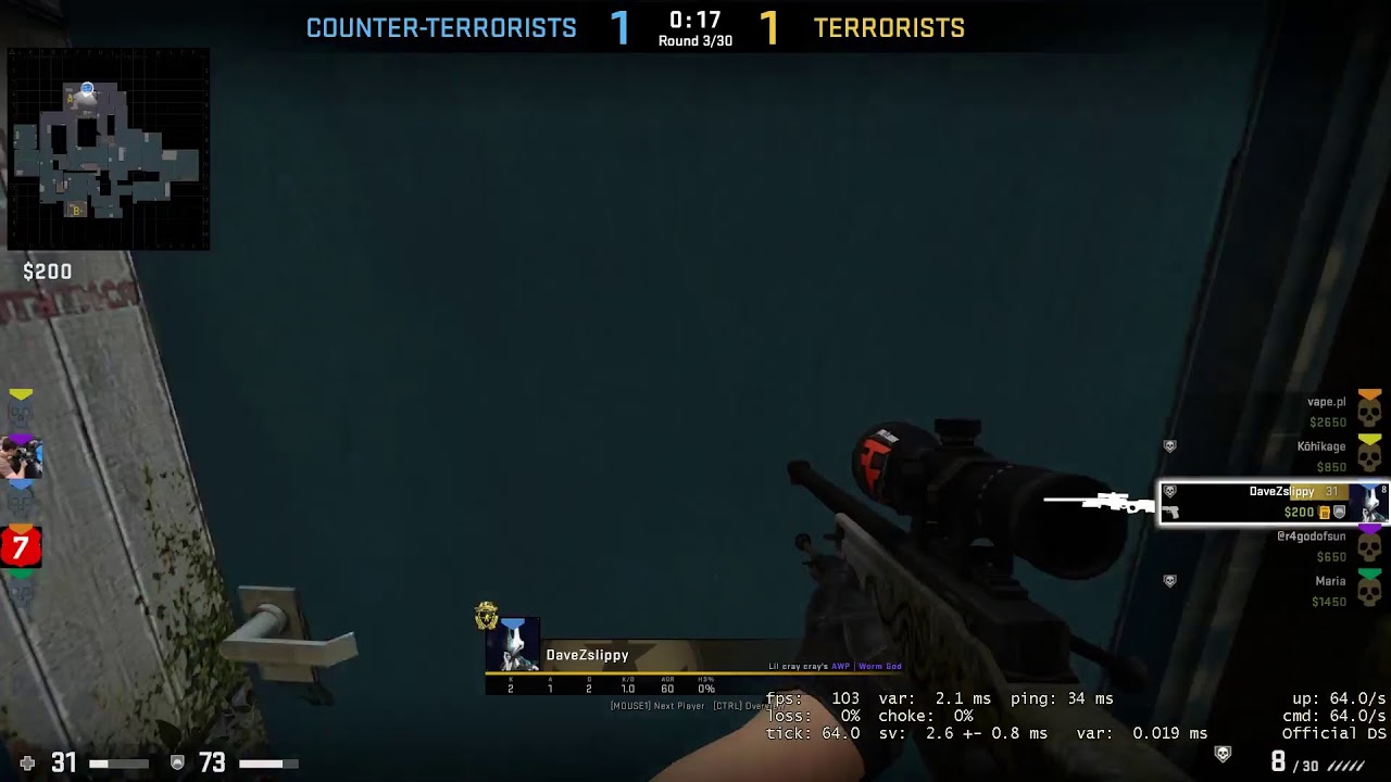 PhoeniX .`, Fougdloyd as The1stGodFather in CSGO