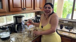 La bonita en casa platicando de video viral 