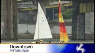 Sailboats At The Point In Pittsburgh