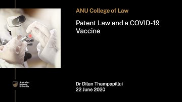 Patent law and a COVID-19 vaccine