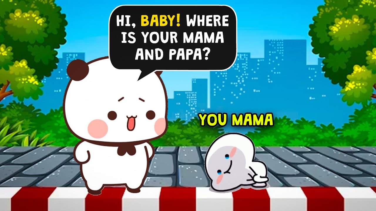 BDC339 ▷Bubu Found a Lil BABY on ROAD👶🤔 | bubu dudu cuties