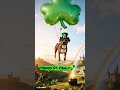 🌈 May your luck lift you higher today 🍀✨ Happy St. Patrick’s Day! 🎩💚🪙