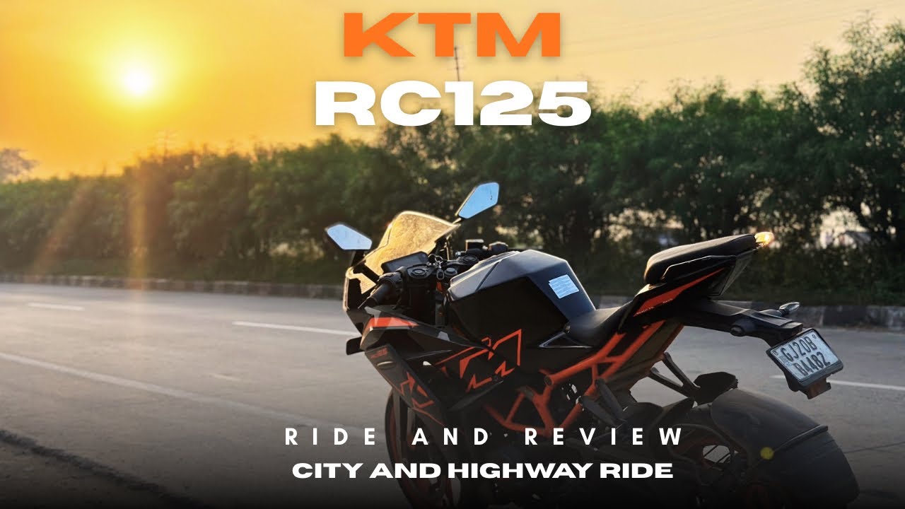 KTM RC125 Small But Fun🔥