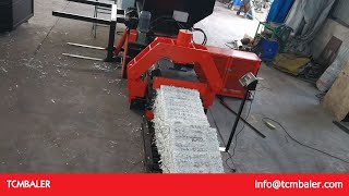 automatic hydraulic occ paper press baler machine