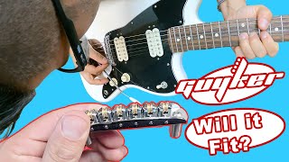 Guyker Roller Bridge Install On A Fender Jazzmaster Player Hh - Honest Review