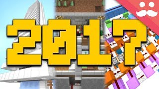 My BEST MINECRAFT BUILDS of the Year!