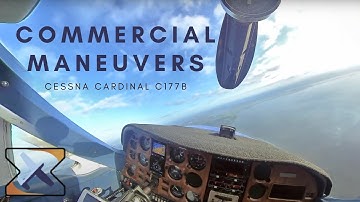 My First Commercial Maneuvers! Chandelles & Lazy Eights in a Cessna Cardinal over Lake Apopka