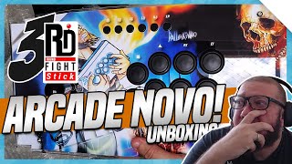 Unboxing Arcade Novo Da 3Rd Round Fight Stick