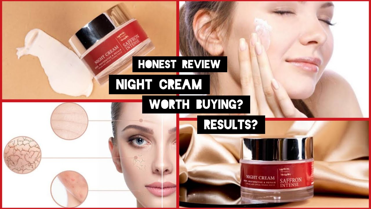 FW Organics SAFFRON INTENSE night cream review...