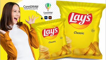 How to Create Chips packet Mockup Easily and Realistic | CorelDraw Tutorial