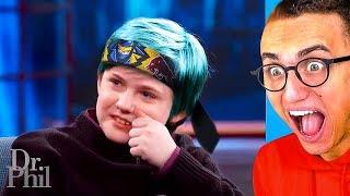 CRAZY 12 YEAR OLD ADDICTED TO PLAYING FORTNITE!