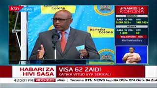 CS Adan Mohamed:  Trucks blocking the Ugandan side of Malaba border have now have now been cleared