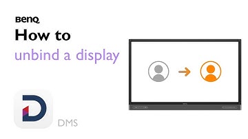 [BenQ FAQ] Public Display Product_DMS - How to unbind a display?
