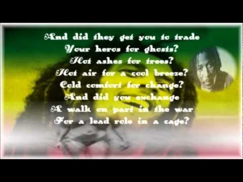 Alpha Blondy - Wish you were here - Pink Floyd Cover - With lyrics !!