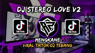 DJ STEREO LOVE V2 VIRAL TIKTOK MENGKANE | DJ TEBANG