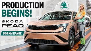 2027 Škoda Peaq Production Begins! Biggest Škoda Ever Built