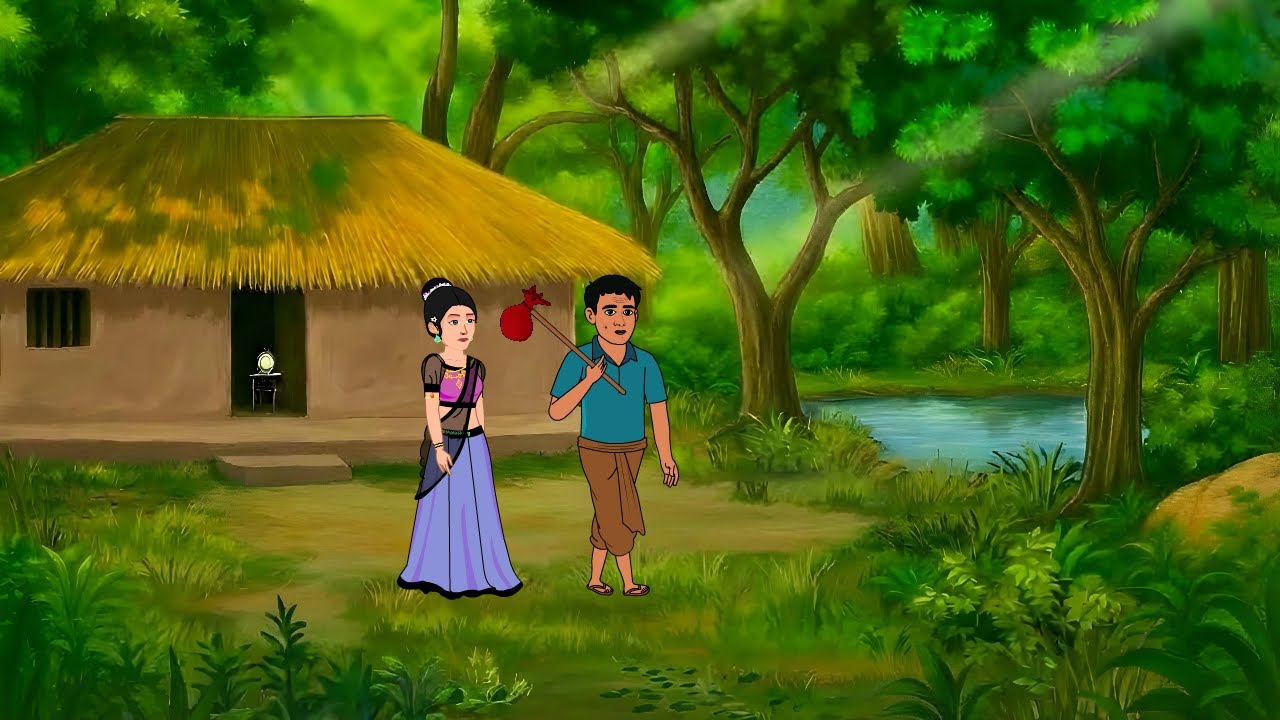 मछुआरे की बेटी का भाग्य ओर सफ़ेद दुनिया का रहस्य | moral story | cartoon kahaniya | kahani