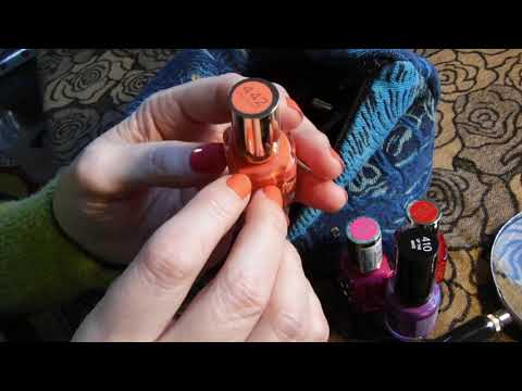 ASMR | New Camera Test + Nail Polish Show & Tell Whispered with Coffee!
