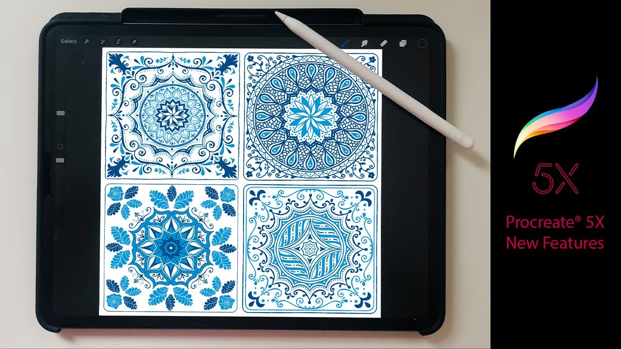Procreate 5X New Features Part 2: Transformtool - YouTube