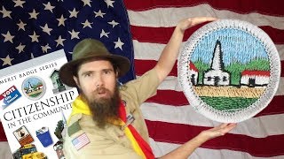 What are the Requirements for the Citizenship in the Community Merit Badge?