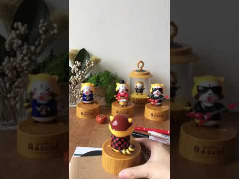 7-ELEVEN【小小浣熊 限量搖擺音樂公仔】潮流薩克款