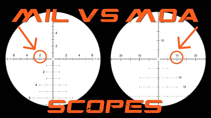 MIL vs MOA Reticles for Scopes