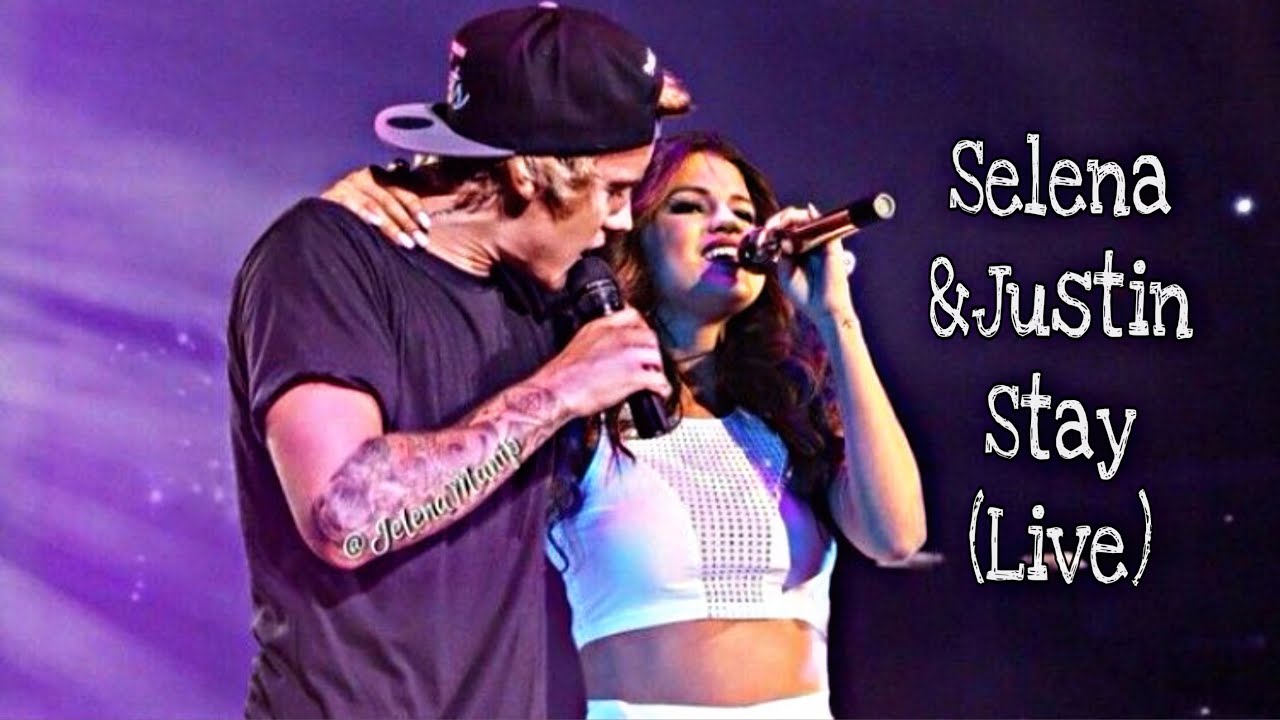 Justin bieber invites selena on stage