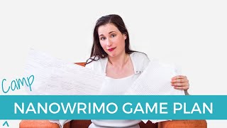 Creating my Camp #NaNoWriMo game plan!
