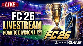 FC 26 LIVE: ROAD TO DIVISION 1! 🔥 PS5 Elite Gameplay ⚽