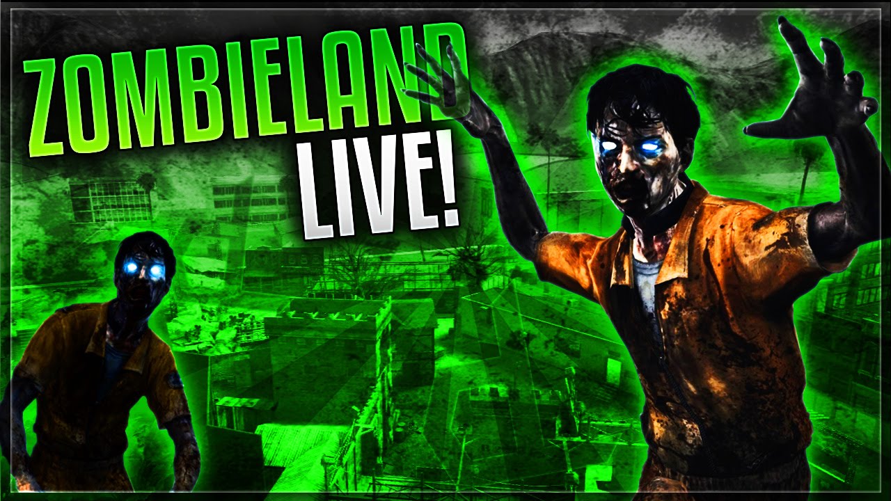 BLACK OPS 2 ZOMBIELAND MOD LIVE!