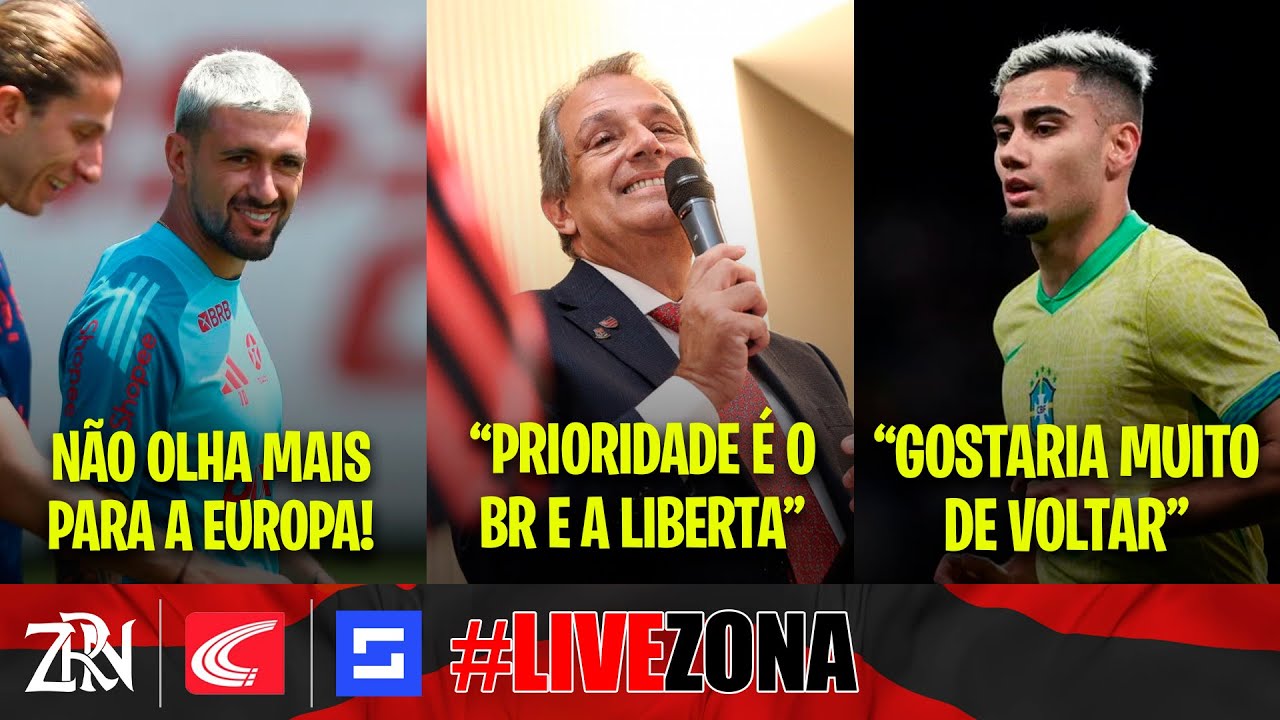 BAP REFORÇA FOCO NO BRASILEIRO E LIBERTA | ARRASCA FOCA NO FLAMENGO | ANDREAS PEREIRA QUER VOLTAR