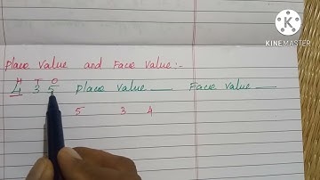 Difference Between Place Value And Face Value | இட மதிப்பு மற்றும் முக மதிப்பு | Explained In Tamil