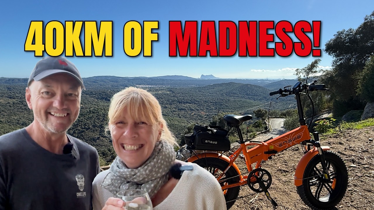 E-Bike Adventure to a Castle in Spain (40km of Madness)