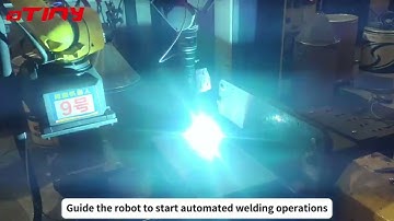 Automated Welding of Automotive Fuel Tanks with Laser Seam Tracking Sensor and FANUC Robot#welding