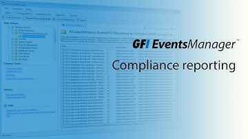 Compliance reporting | GFI EventsManager