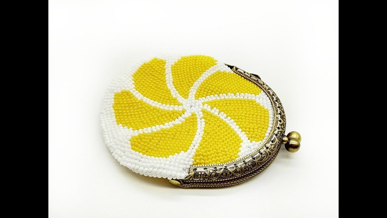 Bead crochet pattern Beaded coin purse tutorial - YouTube