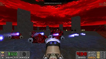 Zandronum - Hard Doom Invasion, Lava Invasion - played by various