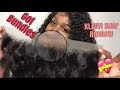 KLAIYI Hair Review [Natural Wave] Frontal+Bundles | Kells 100%ual