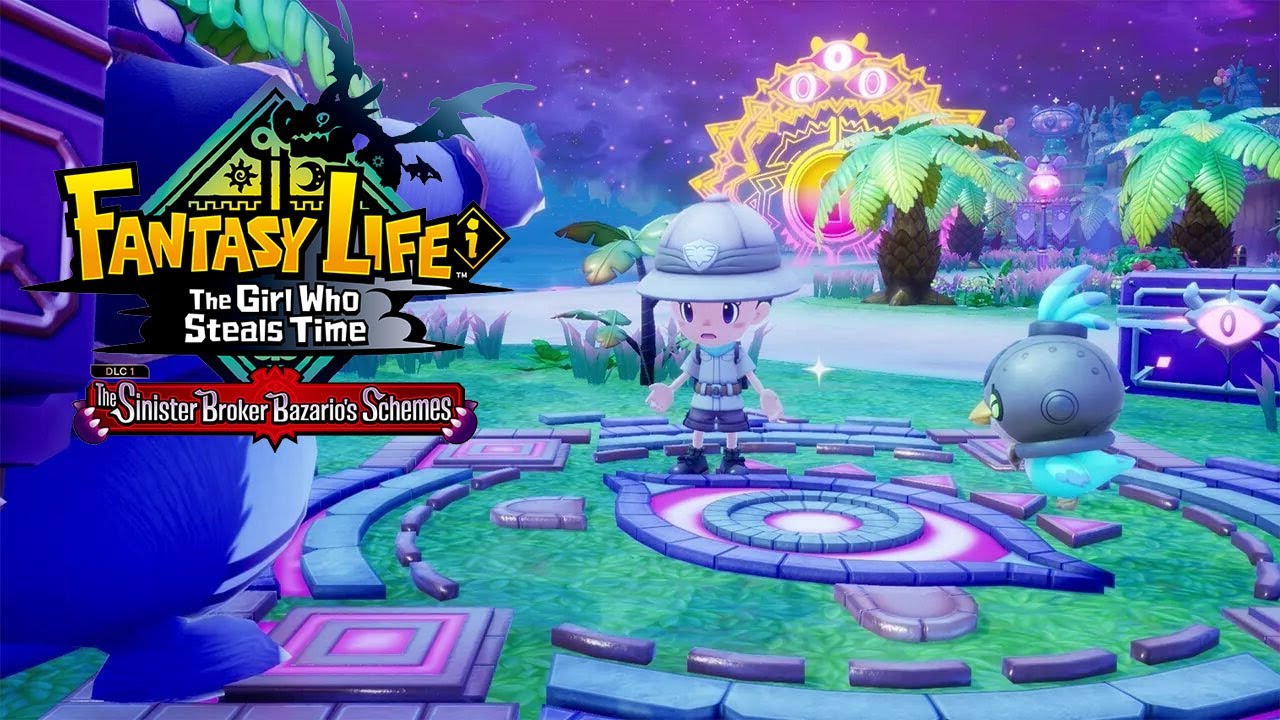 Новое обновление - Коварные планы зловещего брокера Базарио | Давайте поиграем в Fantasy Life: Де...
