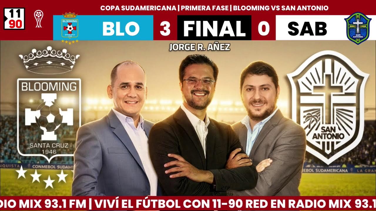 Copa Sudamericana | Primera Fase | Blooming VS San Antonio Bulo Bulo