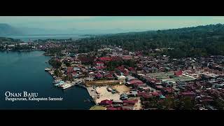 Onan Baru, Pangururan, Samosir Drone View