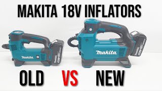 Diagnostiseren Verklaring Trend NEW Makita 18v Inflator VS OLD Makita 18v Inflator | The new one is a LOT  Better... or is it? - YouTube