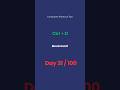 Day 31 / 100 | Ctrl + D Shortcut | Bookmark Any Website Instantly