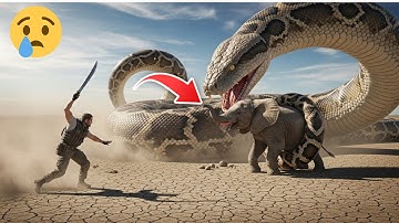 Heroic Rescue Team Saves Innocent Piranha from GIANT Python 🐍