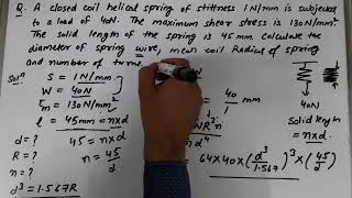 Helical Springs Numerical 3