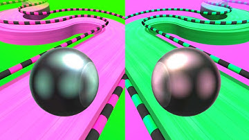 Going Balls vs New Ball Speed Run   Walkthrough ,iOS Android Colour Ball Run New Update (Part 159)