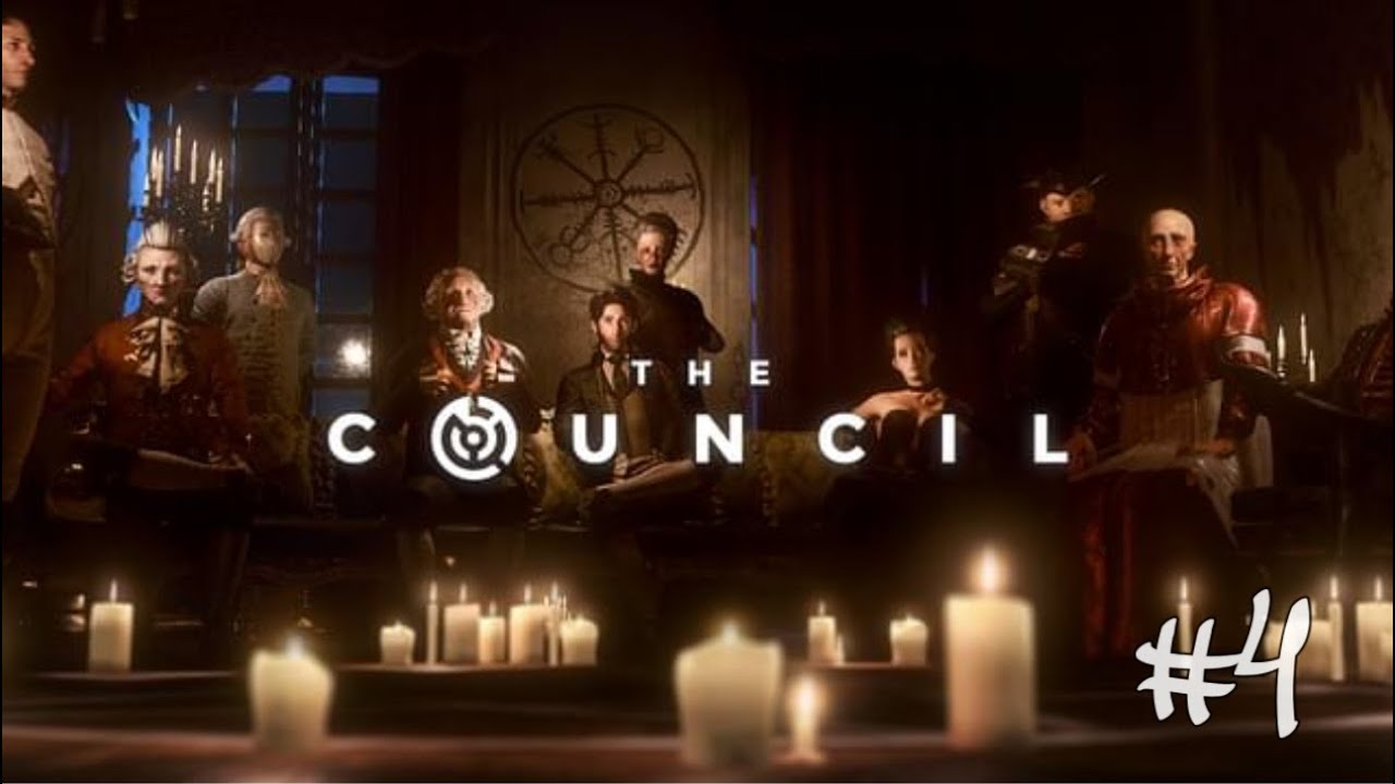 Стрим Twitch - The Council #4