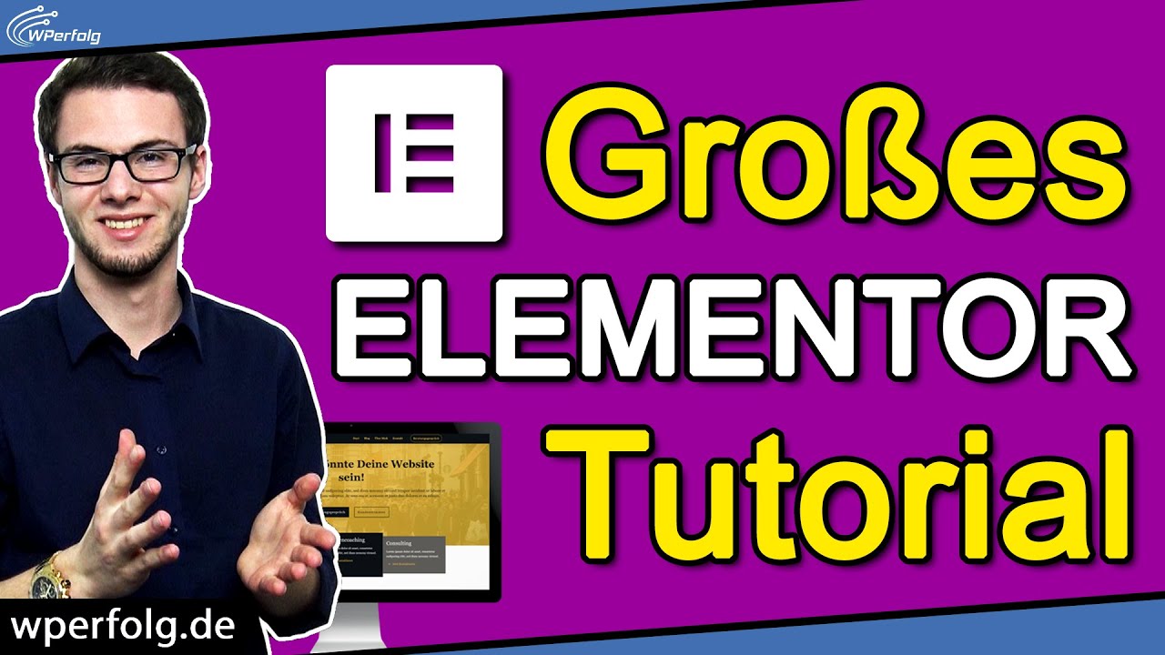 ELEMENTOR TUTORIAL (2024): Simple 9 Schritte Anleitung für Einsteiger | WordPress | Deutsch / German
