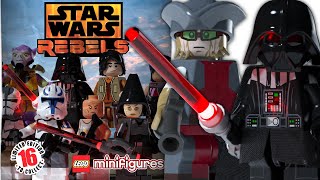 LEGO Star Wars REBELS CMF Ideas! (Ahsoka, Captain Rex, Fenn Rau, & MORE!)