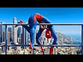 SPIDERMAN CRAZY JUMPS/FALLS (GTA 5 Spider-Man Fails) #11